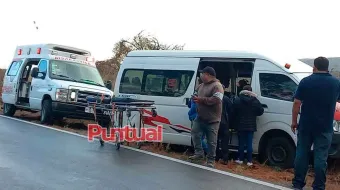 Conductor pierde el control hacia El Seco y deja varias personas lesionadas