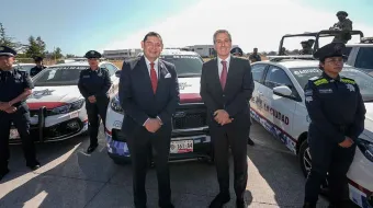 Con inversión millonaria, presentan patrullas eléctricas para seguridad en Puebla