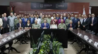 Puebla y Morelos pactan trabajo conjunto por la seguridad