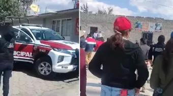 Toma de protesta en Santa María Techachalco marcada por conflictos y desorden