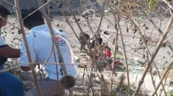 Muere bebé tras caer desde una motocicleta al dren de Valsequillo