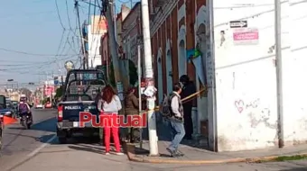 Asalto en tienda de regalo y accesorios para celulares en Texmelucan