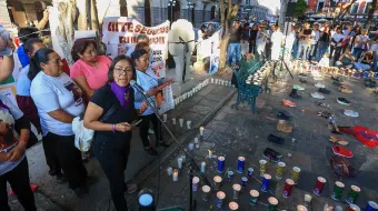 Colectivos solidarios con víctimas de crematorio en Jalisco
