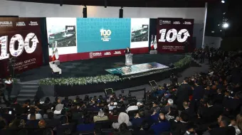 En 100 días de gobierno, Armenta consolida Casas Violeta y mayor seguridad en Puebla