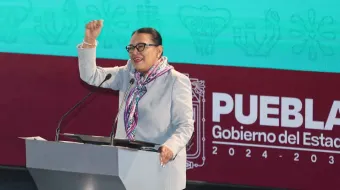 Puebla tiene el respaldo federal para impulsar proyectos, dijo Rosa Isela Rodríguez