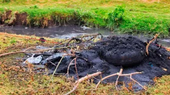 Huejotzingo refuerza saneamiento del Río Atoyac e invierte en infraestructura hidráulica