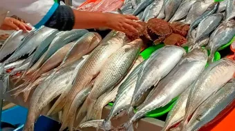 Con el Miércoles de Ceniza inició la venta de pescado y marisco en Serdán 