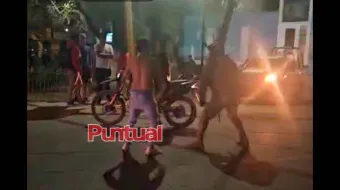 Riña campal en El Moral, Texmelucan: Más de 30 involucrados; no hay detenidos
