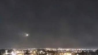 Bólido provoca destello y estruendo; confirman paso de meteorito