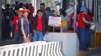 CNTE toma casetas en protesta y permiten el paso libre: exigen abrogación de la Ley del ISSSTE 2007