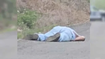 Hallan cadáver con disparos en tramo carretero de Venustiano Carranza