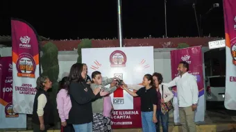 Puebla Brilla: Modernizan alumbrado LED en Lomas del Sur para mayor seguridad