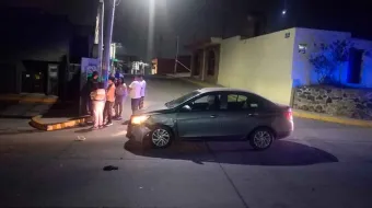 Detienen a conductor tras accidente contra establecimiento en Cuautlancingo