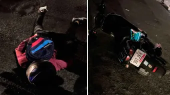 Ejecutan a motociclista frente al mercado Amalucan 