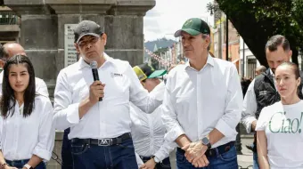 Armenta y Chedraui impulsan Faena Comunitaria número 25 y anuncian escuelas de fútbol en Puebla