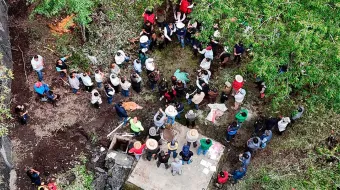 Puebla encabeza acciones históricas para el rescate del Río Atoyac: supervisan origen en Tlahuapan