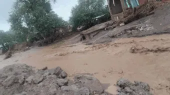 Daños por lluvias dejó sin clases a estudiantes de Chignahuapan e Izúcar