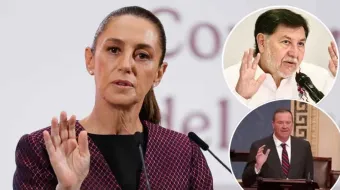 Noroña se lanza contra EU por remesas y Sheinbaum lo pone quieto