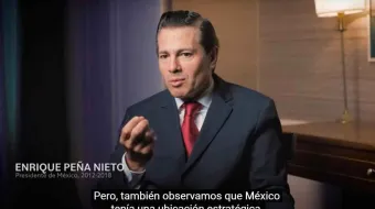 Pena Nieto defiende el NAIM  y niega actos de corrupcion en documental 