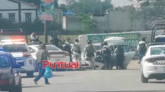 Texmelucan: Cae presunto ex integrante de la Guardia Nacional en zona de Antorcha Campesina