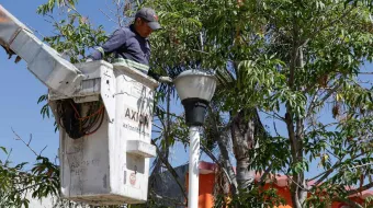 26 colonias capitalinas cuentan con modernas luminarias 