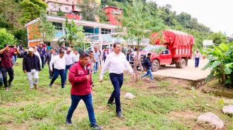 Armenta anunció construcción de Universidad Nacional Rosario Castellanos en Eloxochitlán