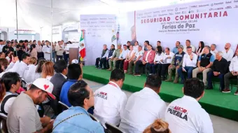 Feria de Paz en Guadalupe Hidalgo impulsa reconstrucción social y prevención de violencia en Puebla