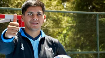 De la calle a Noruega, estudiante BUAP representará a México en copa mundial de street soccer