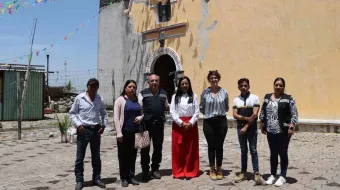 Inició restauración del templo de San Juan Bautista en Ocotepec, Atlixco