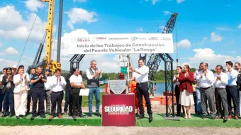 Puente vehicular "La Panga" conectará siete municipios, se invertirán 292.6 mdp