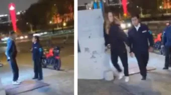NUEVO VIDEO muestra a ‘Lady Racista’ insultando a una guardia