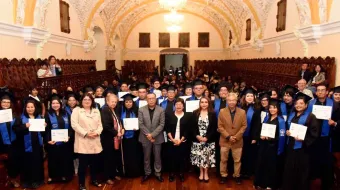 Preside Rectora Lilia Cedillo graduación de la Maestría en Educación Superior, generación 2023-2025