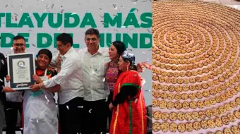 Récord Guinness de la tlayuda más grande genera burlas en redes, pese al orgullo oficial en Oaxaca