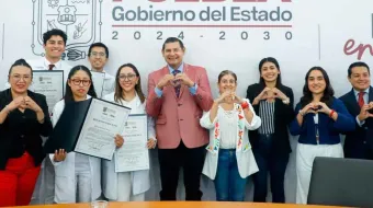Seguridad con bienestar para el futuro de los jóvenes: Armenta