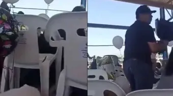Tiroteo paraliza la ceremonia de graduación en secundaria de Baja California