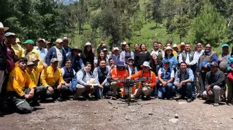 Santa Rita Tlahuapan apuesta por la reforestación con drones: restauran el cerro Tepepa en alianza multisectorial