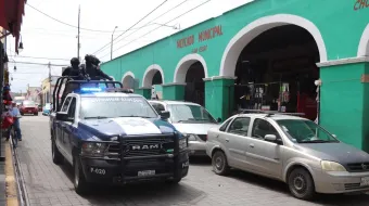 Detienen a seis criminales por cobrar piso en mercados de Huejotzingo, San Pedro Cholula y Texmelucan