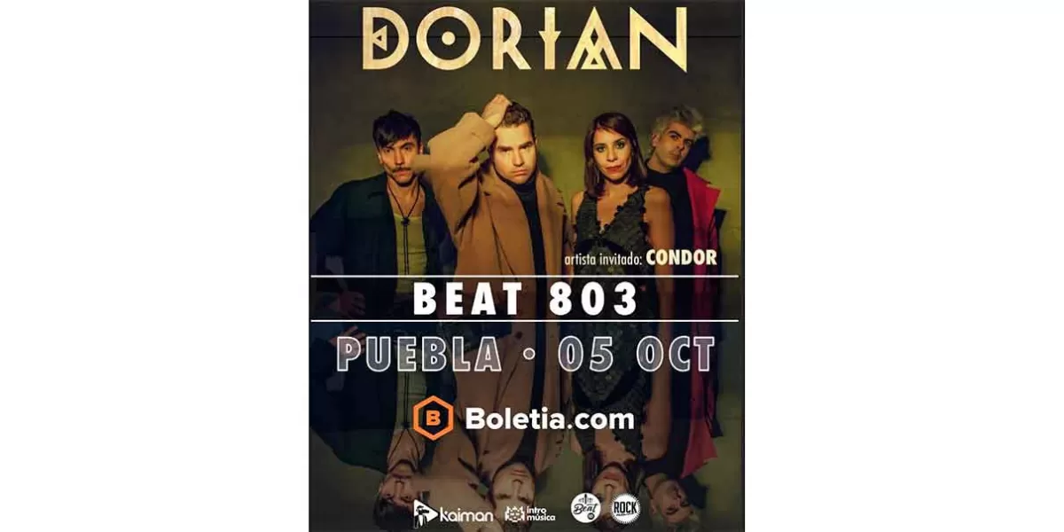 Dorian llega a Puebla con su “Ritual”
