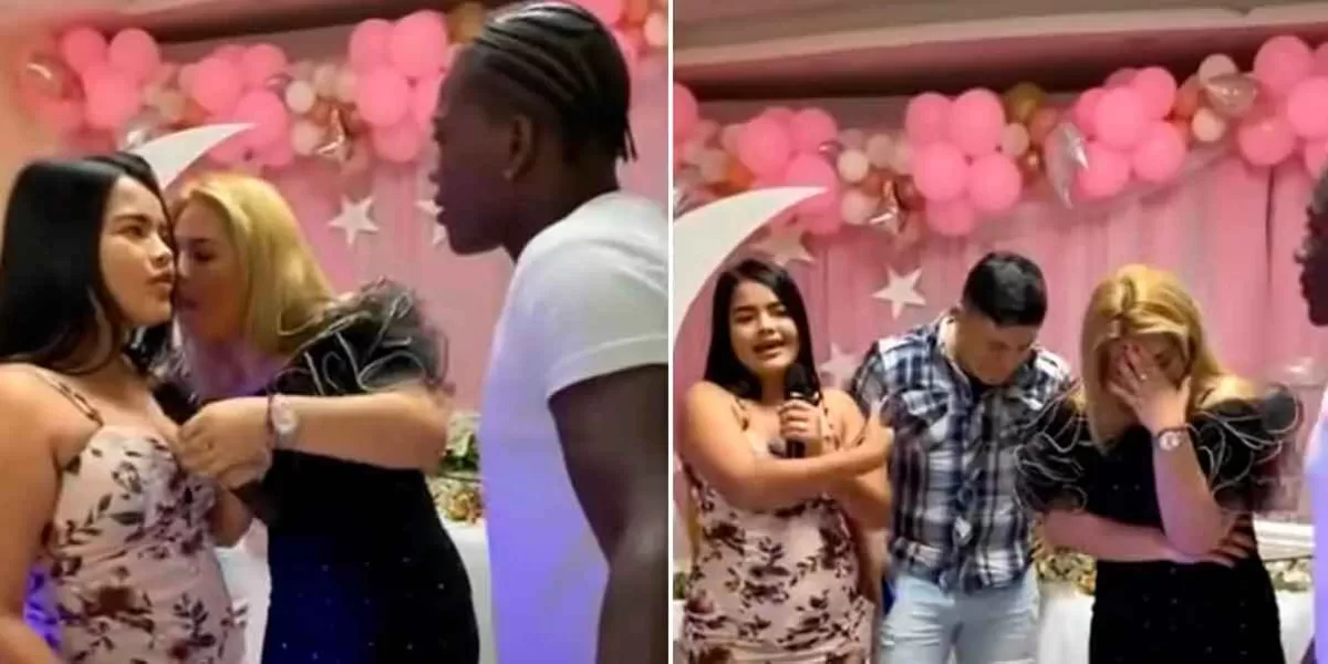 VIDEO. Joven expone a su novio infiel con su mamá en plena fiesta; se iban a ir de vacaciones