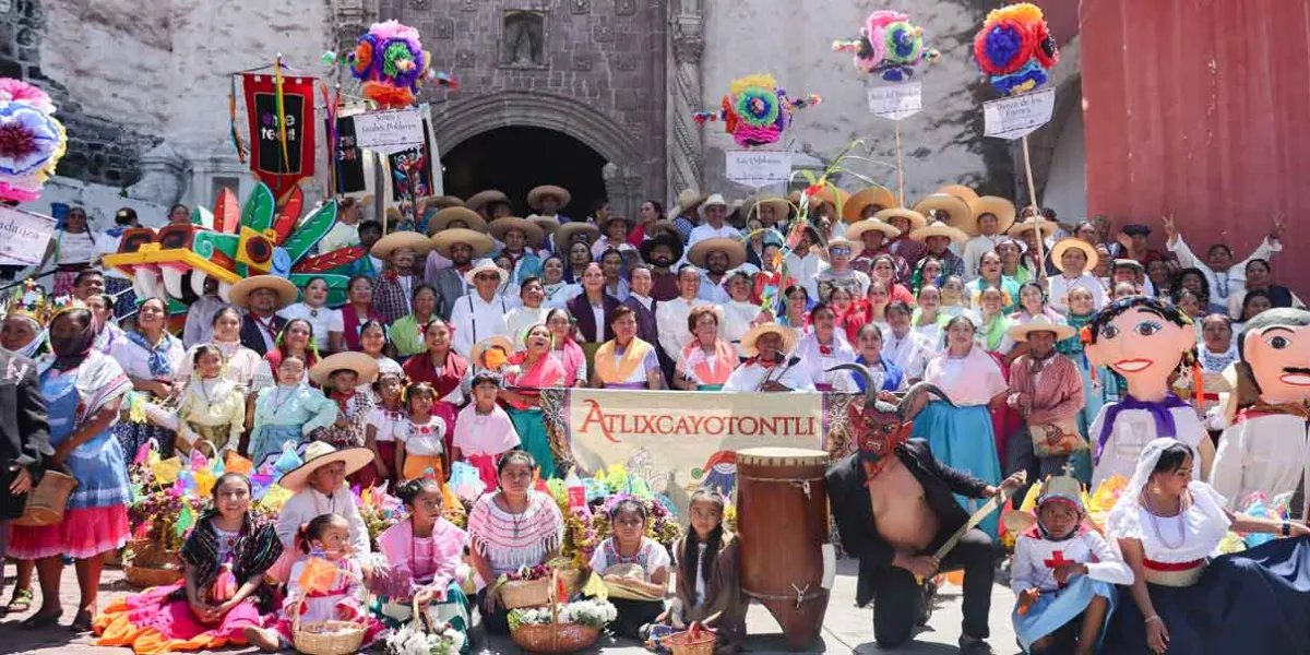 Arrancó la fiesta en Atlixco con el Convite al Atlixcayotontli
