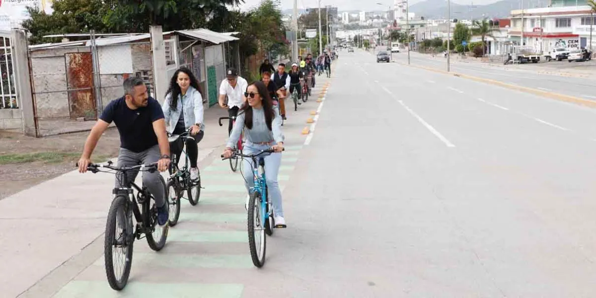 Gobierno municipal ha dado mantenimiento a 10.1 kilómetros de ciclovías en 2024