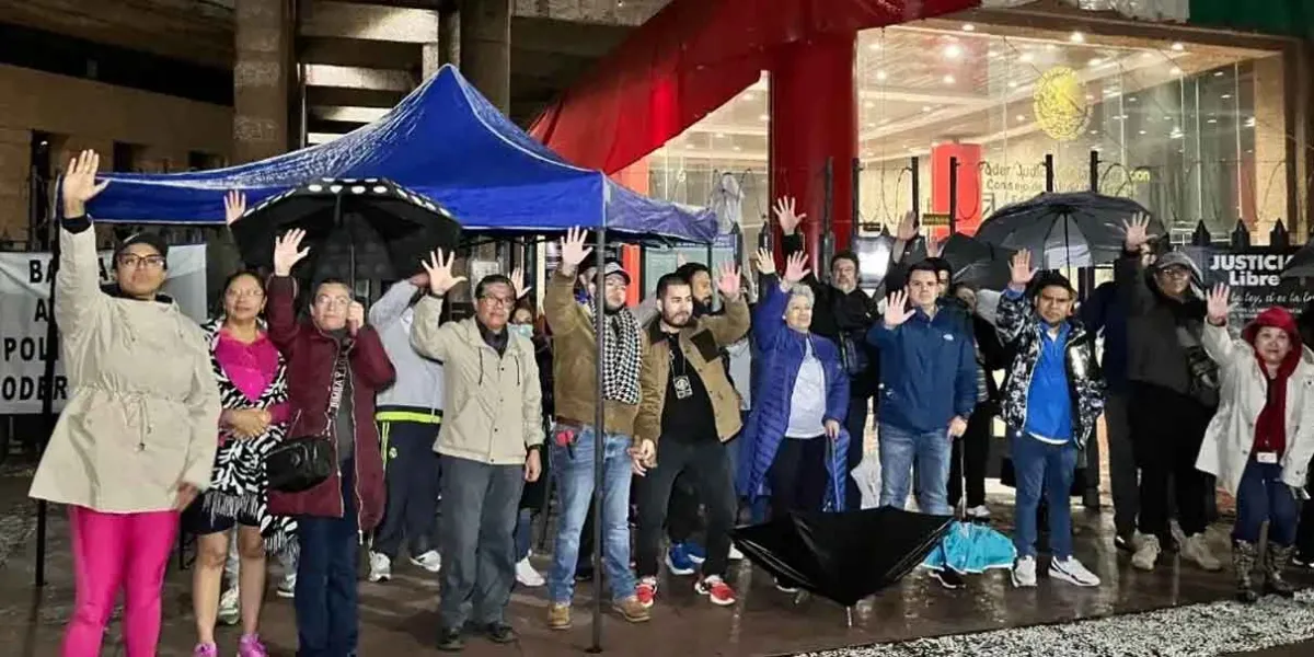 Trabajadores del Poder Judicial inician paro indefinido por reforma