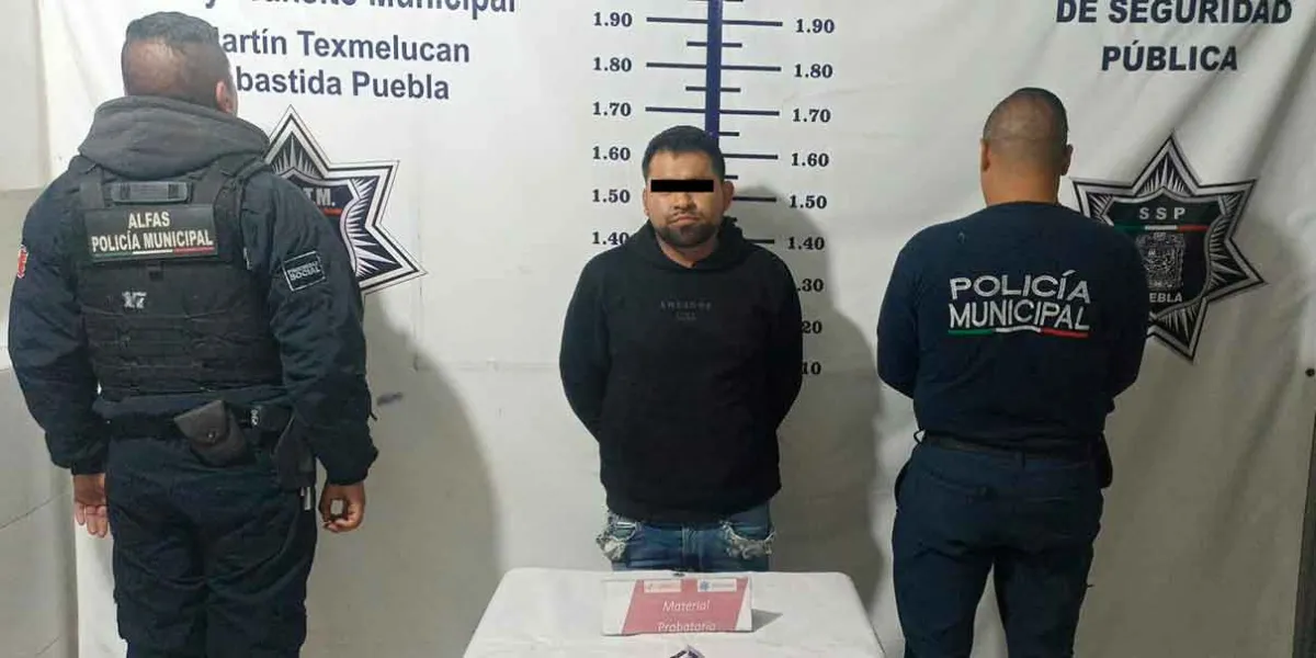 Detenido conductor en estado de ebriedad con droga en la carretera México-Puebla