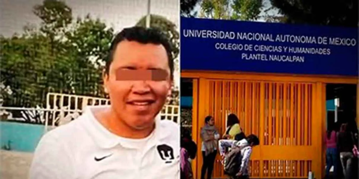 UNAM. Profesor del CCH Naucalpan recibe 35 años de cárcel por abusar de menor