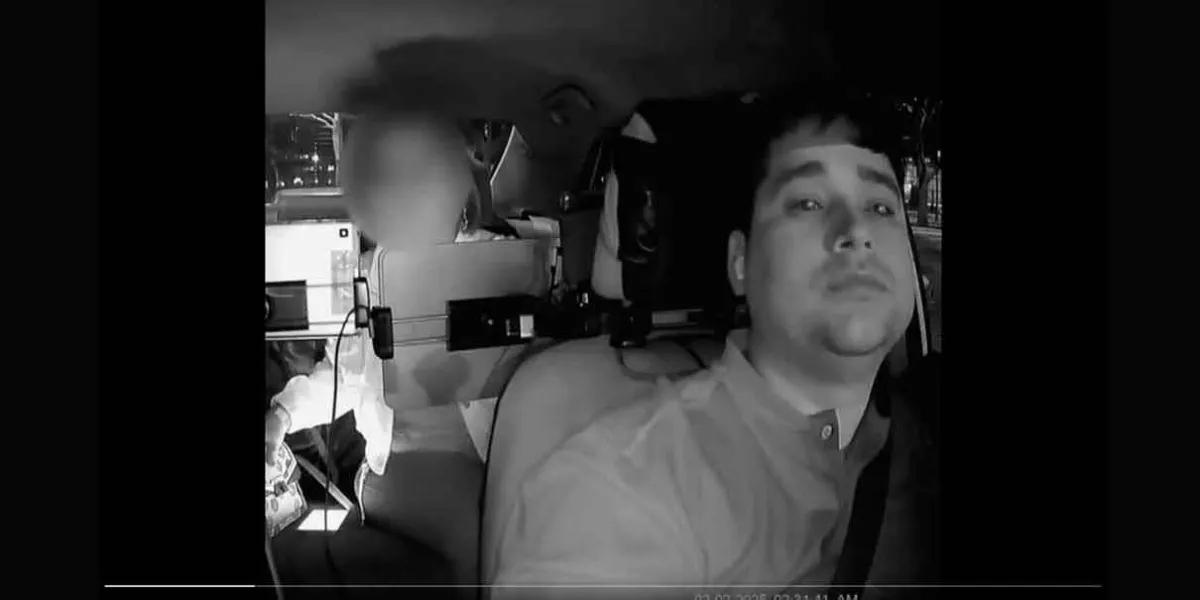 VIDEO. Mujer advierte a conductor de Uber que tiene una navaja. "¡Voy preparada!"