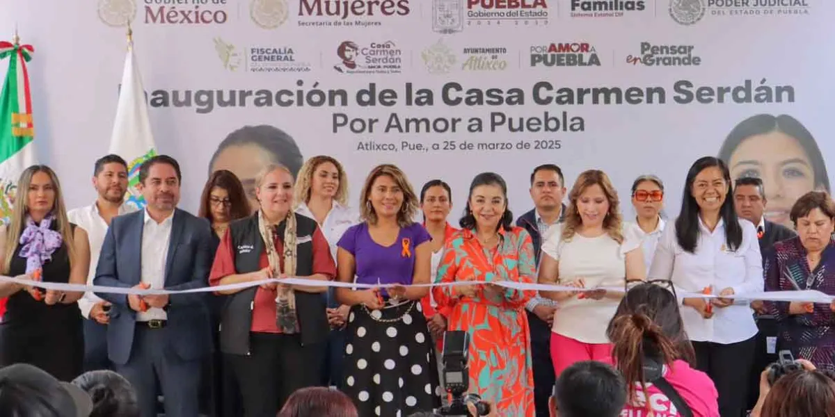 La Casa Carmen Serdán Atlixco abre sus puertas para atención y protección de mujeres