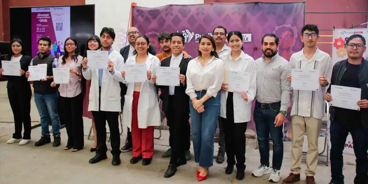 Jóvenes Imparables fomenta el emprendimiento en las Juntas Auxiliares de Puebla
