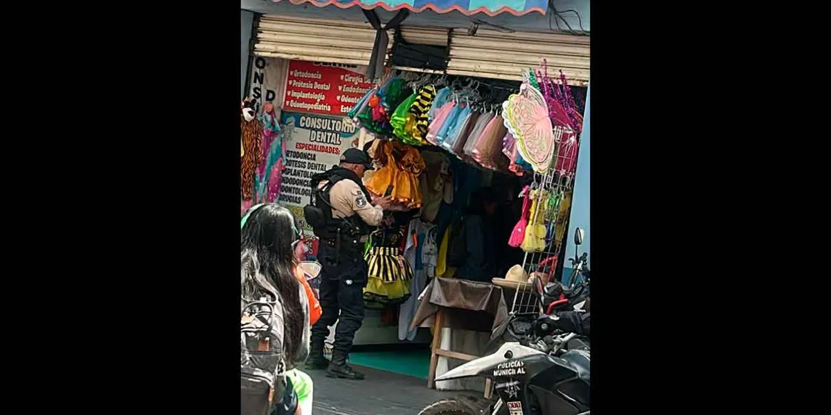 Mujer persigue a ladrón tras robo en Texmelucan; deja a su hijo menor en resguardo