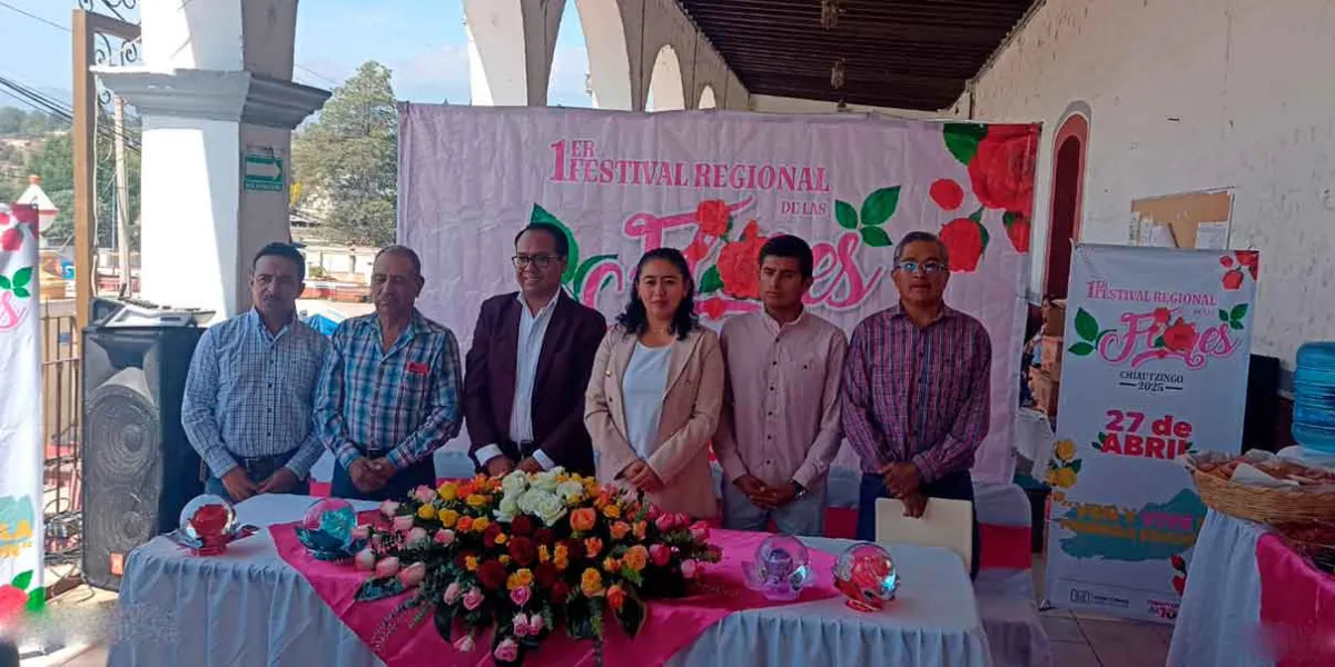 Tradición y flores: Chiautzingo invita a su festival anual
