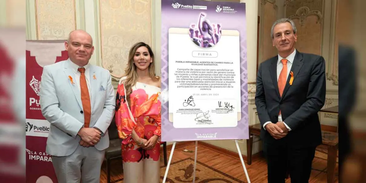 Firman Pepe Chedraui y UNODC México acuerdo para prevenir la violencia de género